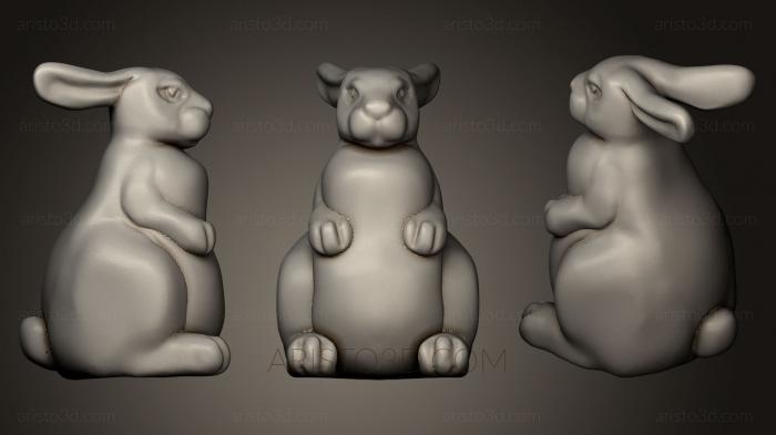Animal figurines (STKJ_0608) 3D model for CNC machine